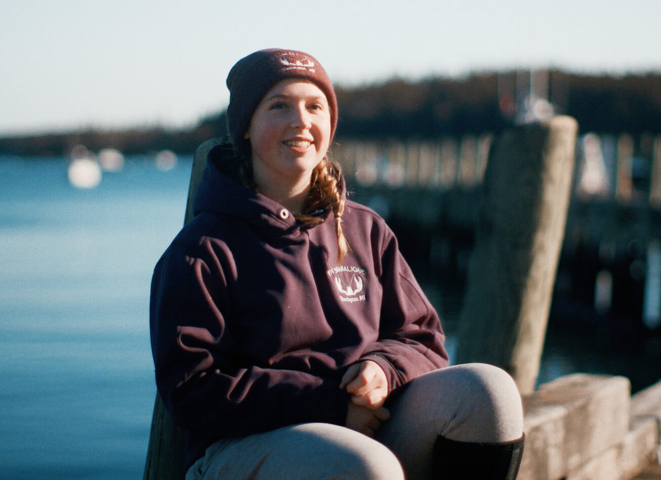 Daughter of lobster fisherman by Maine waters, concerned about plastic pollution.